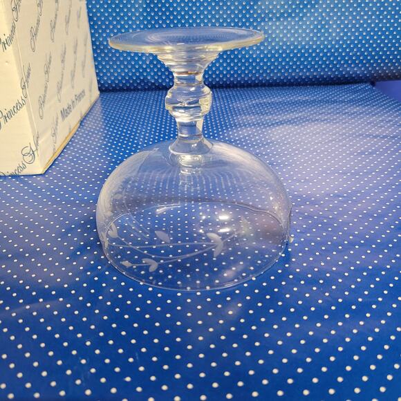 Vintage Princess House Heritage Footed Dessert 507 NIB - Picture 3 of 6